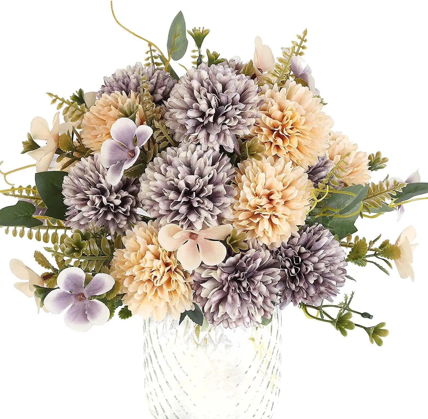 3 pcs Artificial Flowers Chrysanthemum Ball Silk Hydrangea Faux Bouquet Realistic Flower for Wedding Bouquet Centerpieces Flower
3 pcs Artificial Flowers Chrysanthemum Ball Silk Hydrangea Faux Bouquet Realistic Flower for Wedding Bouquet Centerpieces Flower