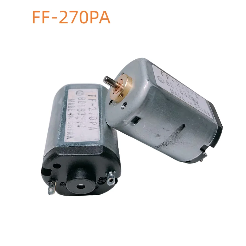 5PCS/LOT FF-270PA 270 high speed motor dc DC micro speed motor small DC MOTOR DC1.5v - 6v (Instead of original)
5PCS/LOT FF-270PA 270 high speed motor dc DC micro speed motor small DC MOTOR DC1.5v - 6v (Instead of original)
