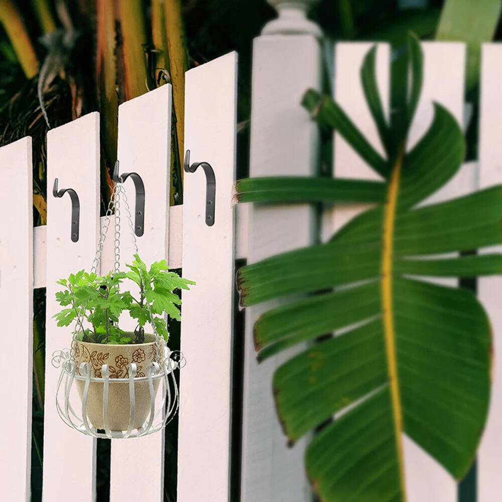 4pcs Hanging Plant Bracket Curved Hook For Flower Pot Bird Feeder Wall Hanging Brackets Frame Hook Basket Garden Pots Tool
4pcs Hanging Plant Bracket Curved Hook For Flower Pot Bird Feeder Wall Hanging Brackets Frame Hook Basket Garden Pots Tool