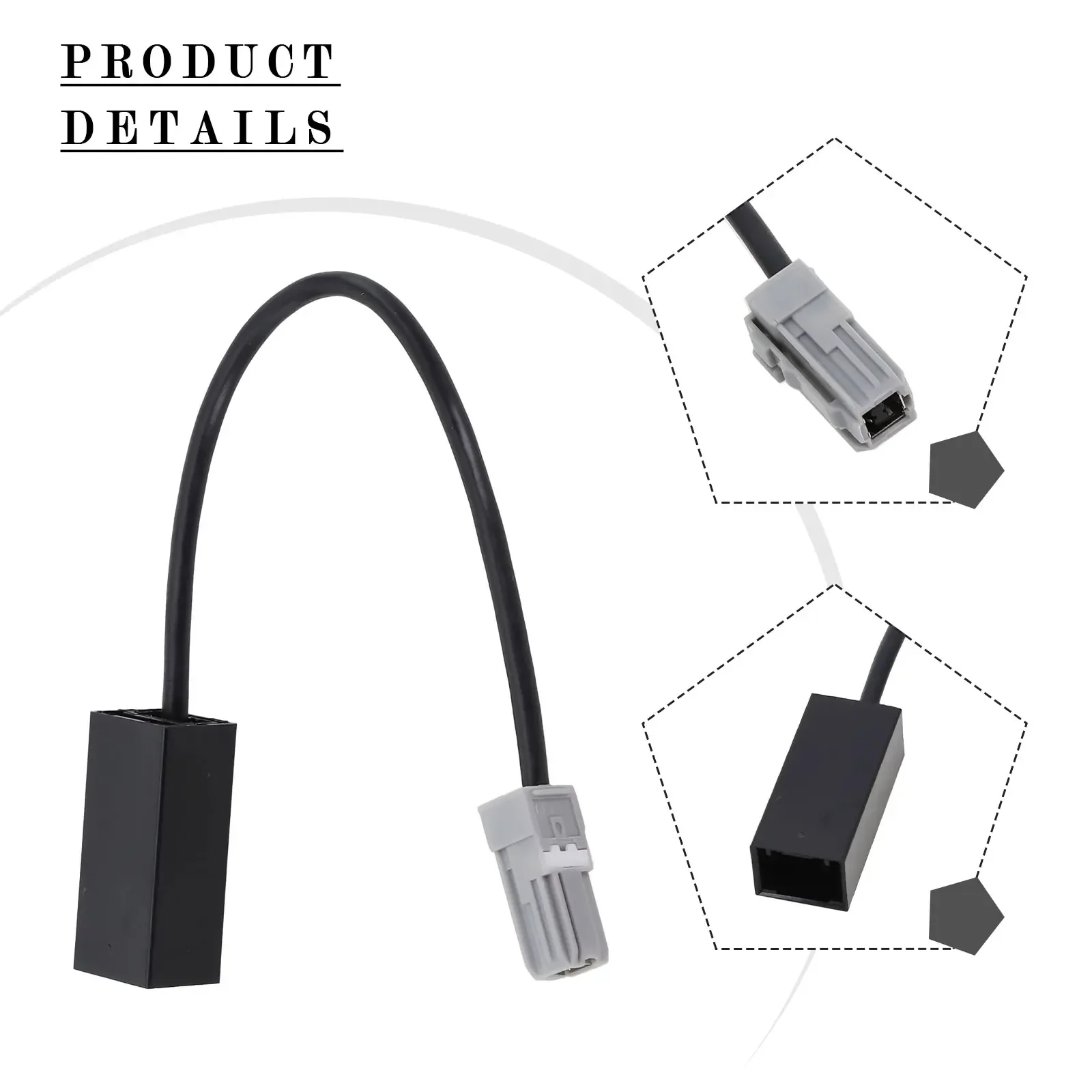1 X Vehicle 15cm Car Radio USB Male To Female Adapter Cable With USB Plug For Honda Black ABS Vehicle Electronics Accessories
1 X Vehicle 15cm Car Radio USB Male To Female Adapter Cable With USB Plug For Honda Black ABS Vehicle Electronics Accessories