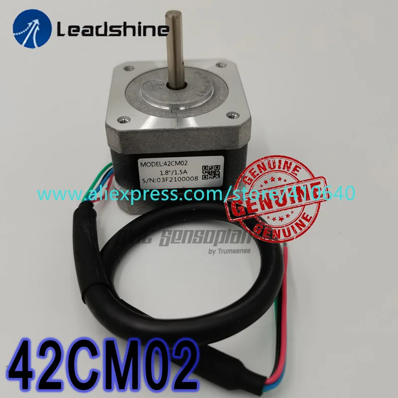 

Genuine Leadshine 42CM02 NEMA 17 Step Motor 1.5 A Current 0.2 N.m Torque 33 mm Motor Body Length 1.8 Degree Stepping Motor