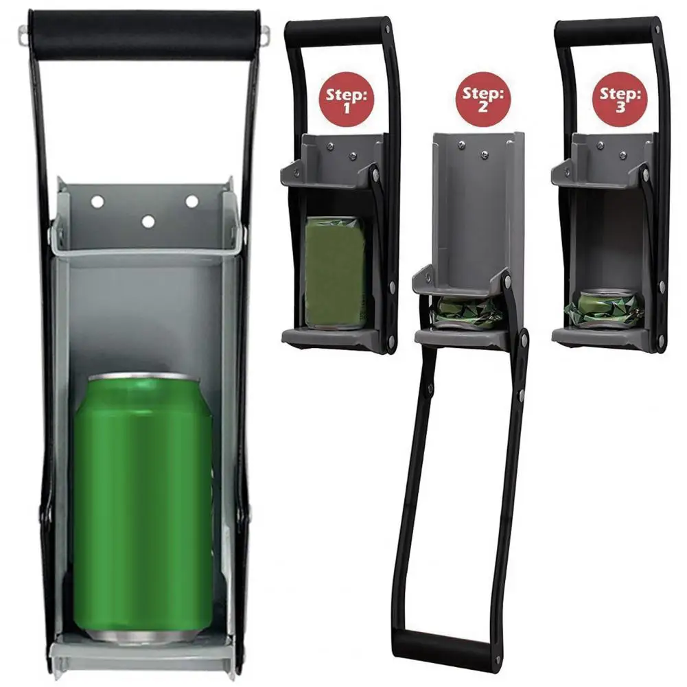 16OZ 500ML Large 2 in 1 Can Crusher Bottle Opener Wall Mounted Recycling Soda Beer Cans Bottles Pressing Lid Removal Tool Opener
16OZ 500ML Large 2 in 1 Can Crusher Bottle Opener Wall Mounted Recycling Soda Beer Cans Bottles Pressing Lid Removal Tool Opener