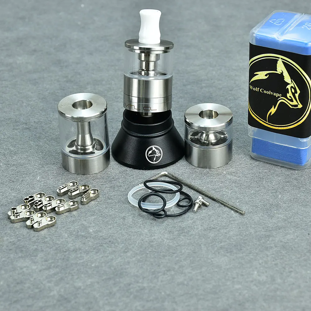 wolfcoolvape Dvarw MTL CL 22 rta vape Tank mtl Atomizer 22mm tank 316ss single coils deck vape rta tank Rebuildable rta
wolfcoolvape Dvarw MTL CL 22 rta vape Tank mtl Atomizer 22mm tank 316ss single coils deck vape rta tank Rebuildable rta