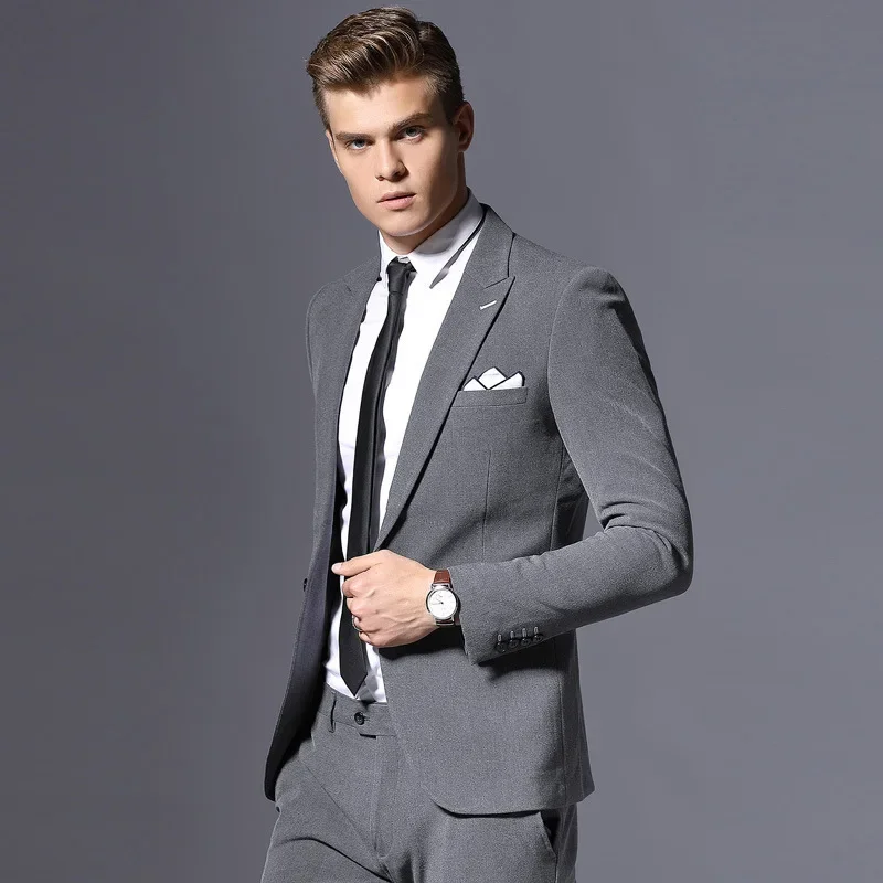 2023 Spring and Autumn New Suit Set Groom Wedding Dress Slim Fit Business Professional Casual Suit
2023 Spring and Autumn New Suit Set Groom Wedding Dress Slim Fit Business Professional Casual Suit
