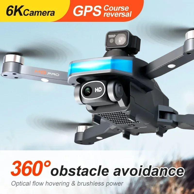 

Laser Obstacle Avoidance Folding Long 1500M Brushless Drone Dron M8 Pro GPS Positioning HD Aerial 6K Photography