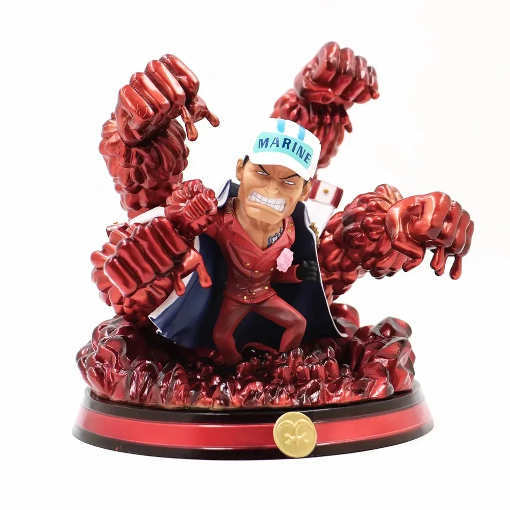 One Piece Anime Sakazuki Pirate Navy Three Generals Meteor 21CM PVC Volcano Red Dog Magma Fruit Ability BBT Statue Figma Gift
One Piece Anime Sakazuki Pirate Navy Three Generals Meteor 21CM PVC Volcano Red Dog Magma Fruit Ability BBT Statue Figma Gift