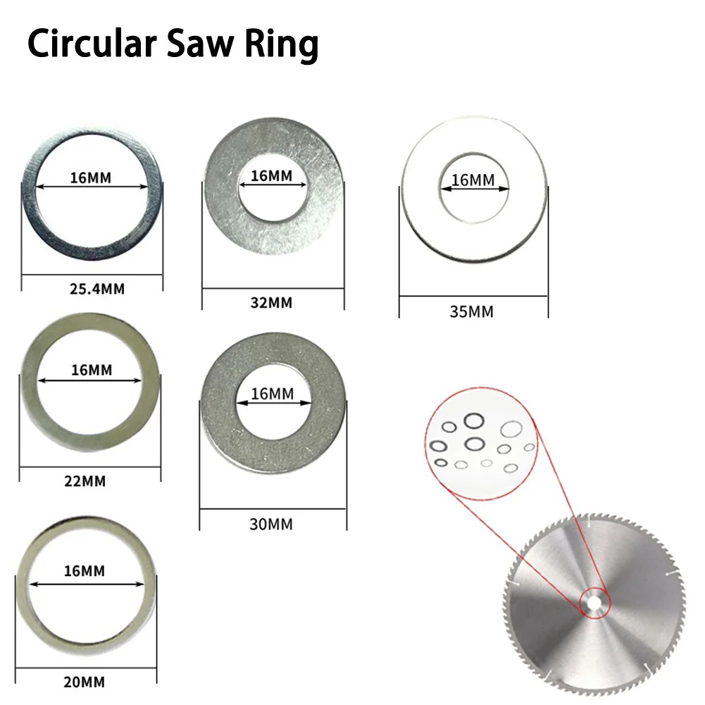 2022 New Cheap Blades Circular Saw Ring Tool Replacement Silver 20-16mm For Circular Saw Blades Metal Part Tool
2022 New Cheap Blades Circular Saw Ring Tool Replacement Silver 20-16mm For Circular Saw Blades Metal Part Tool