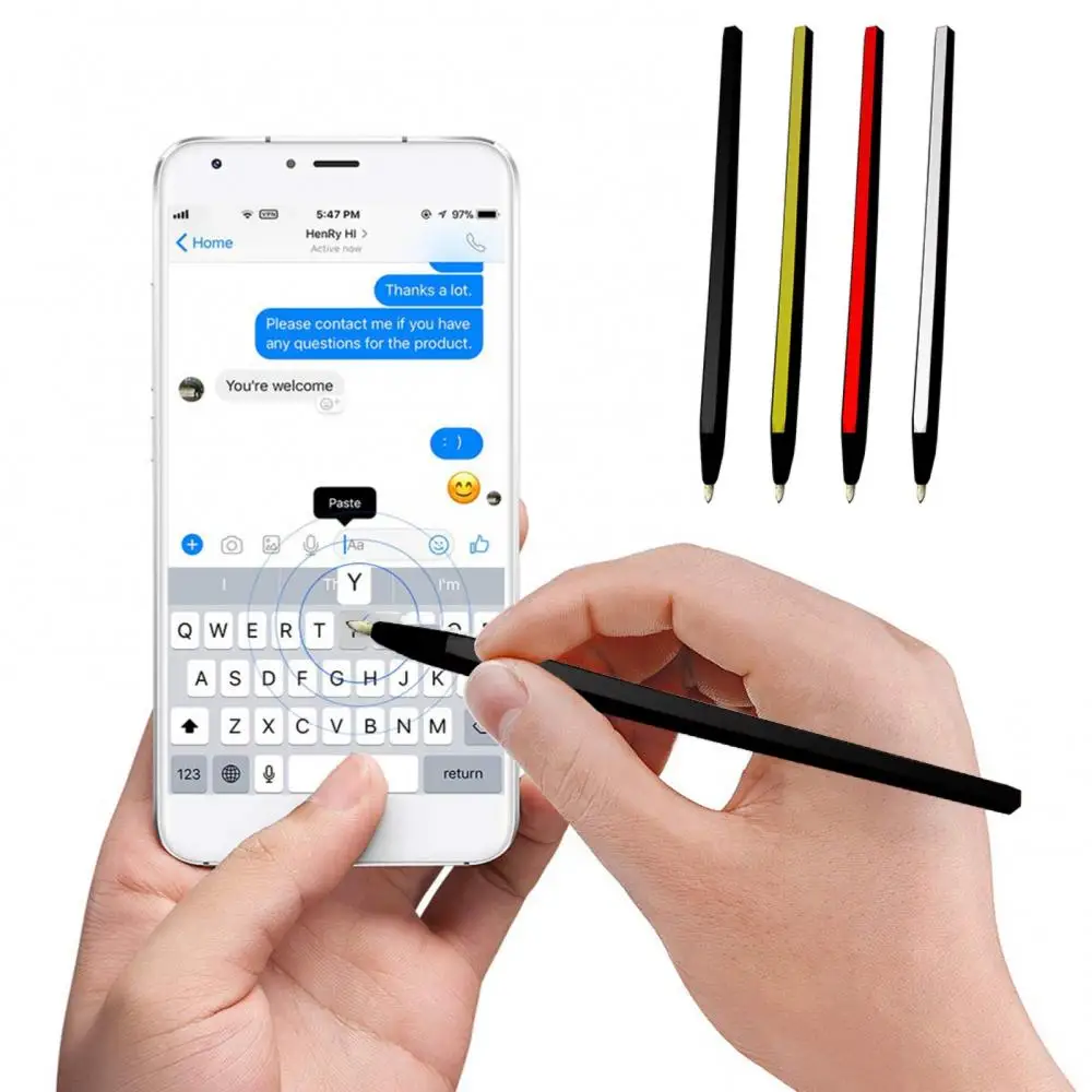 Capacitive Stylus Pen Touch Pen Drawing Pointed Android Smartphone Tablet PC Cutting-edge Pen for Samsung Huawei Xiaomi
Capacitive Stylus Pen Touch Pen Drawing Pointed Android Smartphone Tablet PC Cutting-edge Pen for Samsung Huawei Xiaomi