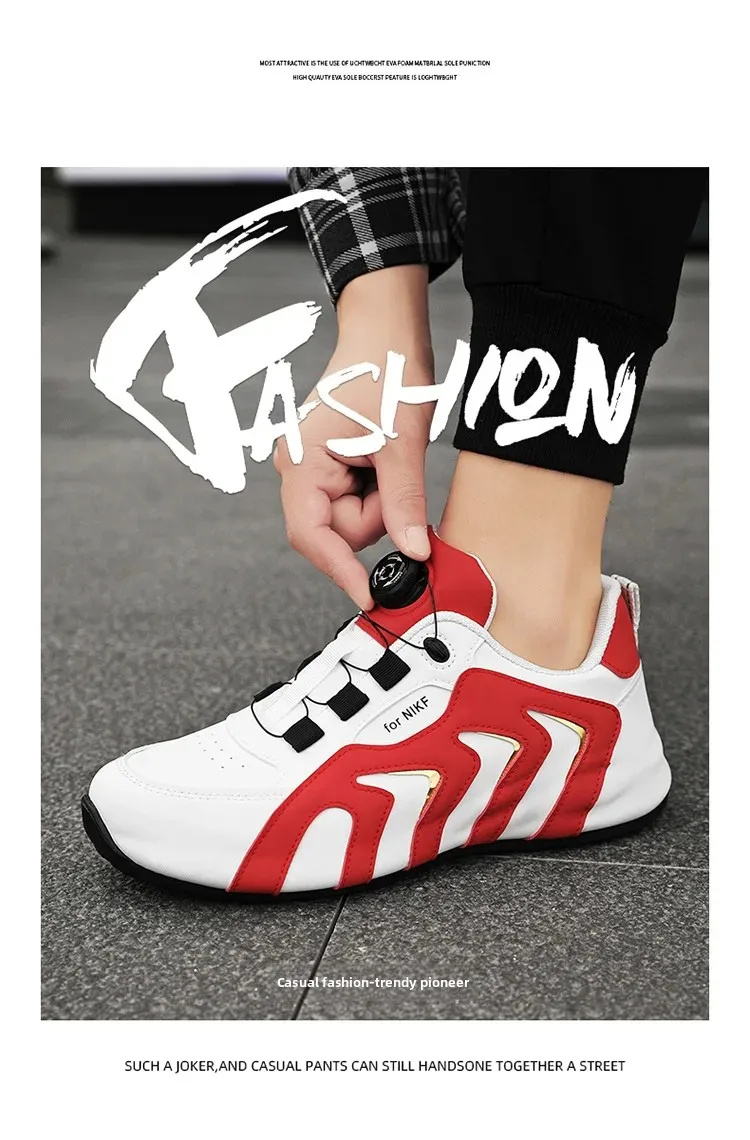 Men's Handmade Casual Sports Shoes Spring 2025 Lightweight Luxury Flat Sole Comfortable Versatile Fashionable Dad Trendy Shoes Men's Handmade Casual Sports Shoes Spring 2025 Lightweight Luxury Flat Sole Comfortable Versatile Fashionable Dad Trendy Shoes