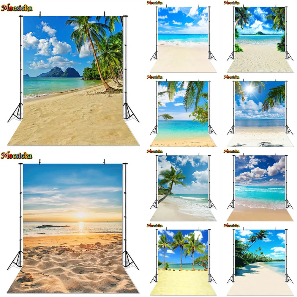 Summer Beach Sand Blue Sky Photography Backdrops Seaside Tropical Palms Coconut Tree Weadding Birthday Bridal Shower Background
Summer Beach Sand Blue Sky Photography Backdrops Seaside Tropical Palms Coconut Tree Weadding Birthday Bridal Shower Background