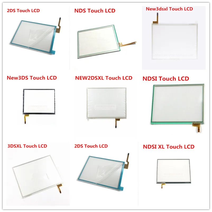 

New Touch Digitizer Screen For NEW 2DSXL 3DS XL NEW 3DSXL NDSI XL NDS 2DS Console Replacement Touch LCD