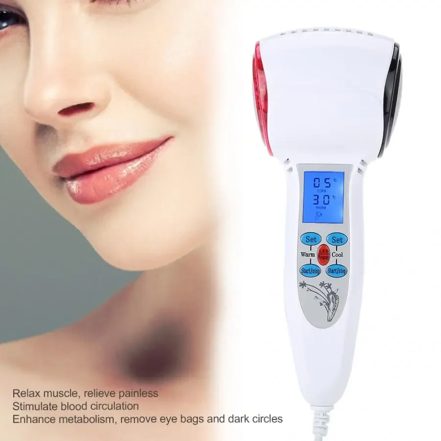 2 Types Hot Cold Hammer Massager Cryotherapy Nutrition -in Beauty Device Face Lifting Beauty Massage Machine Skin Care Beauty
2 Types Hot Cold Hammer Massager Cryotherapy Nutrition -in Beauty Device Face Lifting Beauty Massage Machine Skin Care Beauty