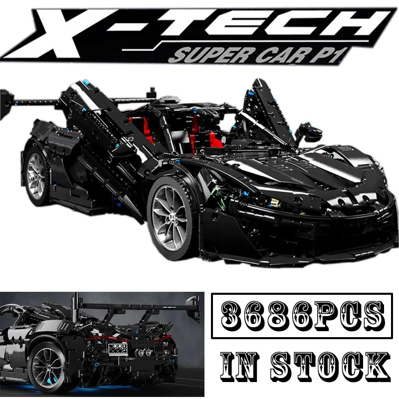 Новая модель автомобиля MOC-16915 P1 hypercar 1:8 Hypercar Super Racing, конструктор, развивающие игрушки для детей, подарки на день рождения
Новая модель автомобиля MOC-16915 P1 hypercar 1:8 Hypercar Super Racing, конструктор, развивающие игрушки для детей, подарки на день рождения