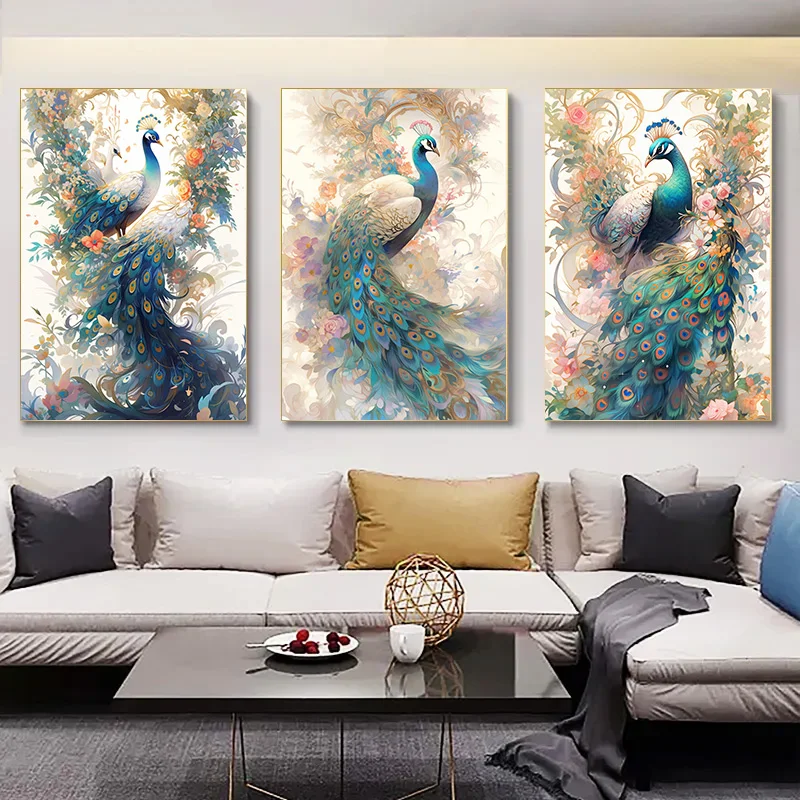 Canvas Painting Decorative Paintings 1pcs Decoration Pictures Room Wall Decor Animals Art Peacocks Posters for Wall Decororation
Canvas Painting Decorative Paintings 1pcs Decoration Pictures Room Wall Decor Animals Art Peacocks Posters for Wall Decororation