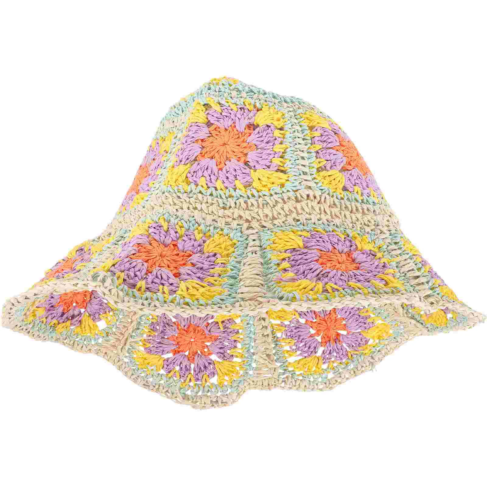 Ladies Straw Hats Summer Bucket Women Girls Fashion Outdoor Purple Flower Ornament Woven Vacation
Ladies Straw Hats Summer Bucket Women Girls Fashion Outdoor Purple Flower Ornament Woven Vacation