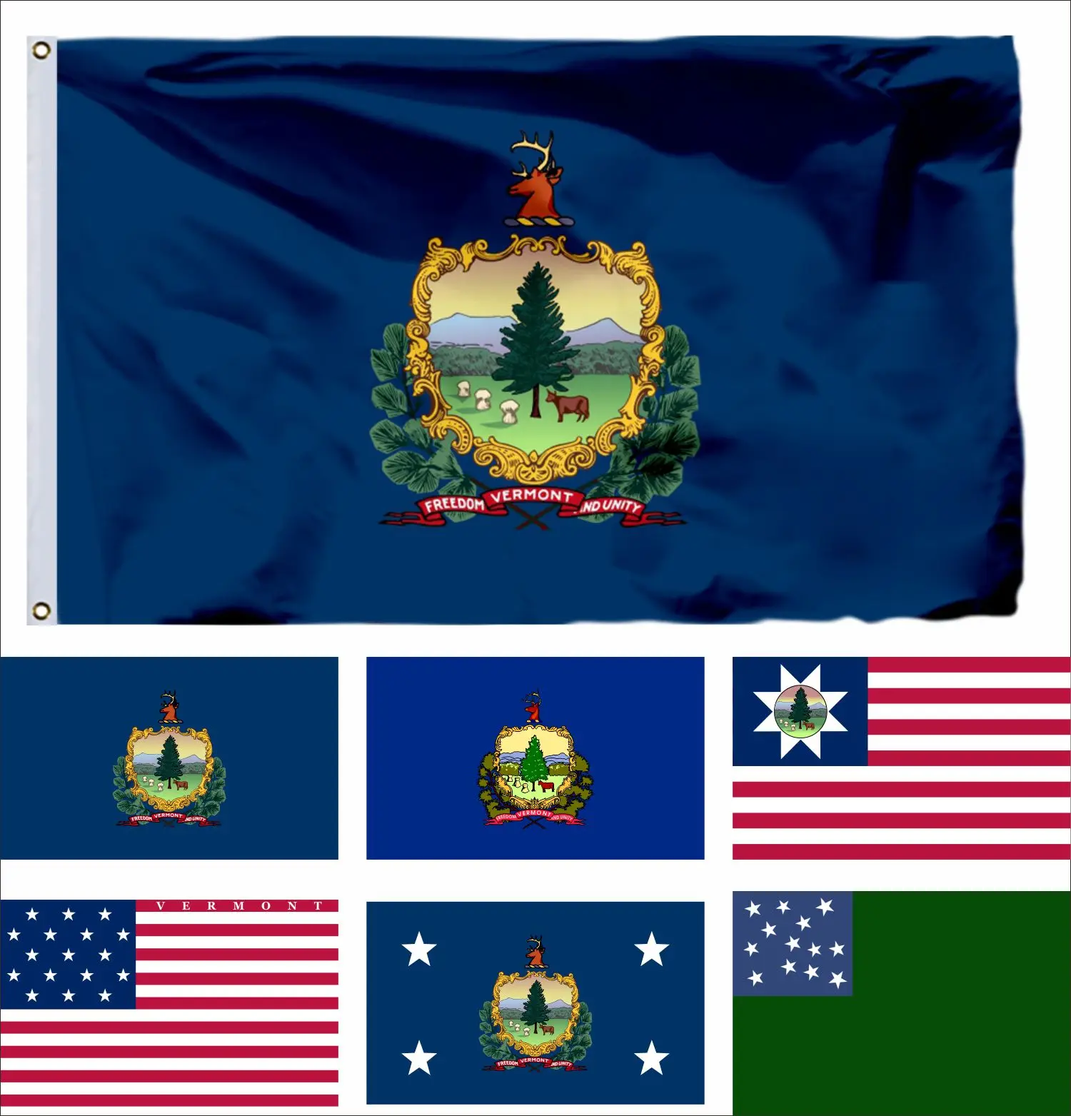 

USA Vermont Flag 90x150cm Midway 3x5ft US Guanica American United States Flags and Virgin Islands Banners