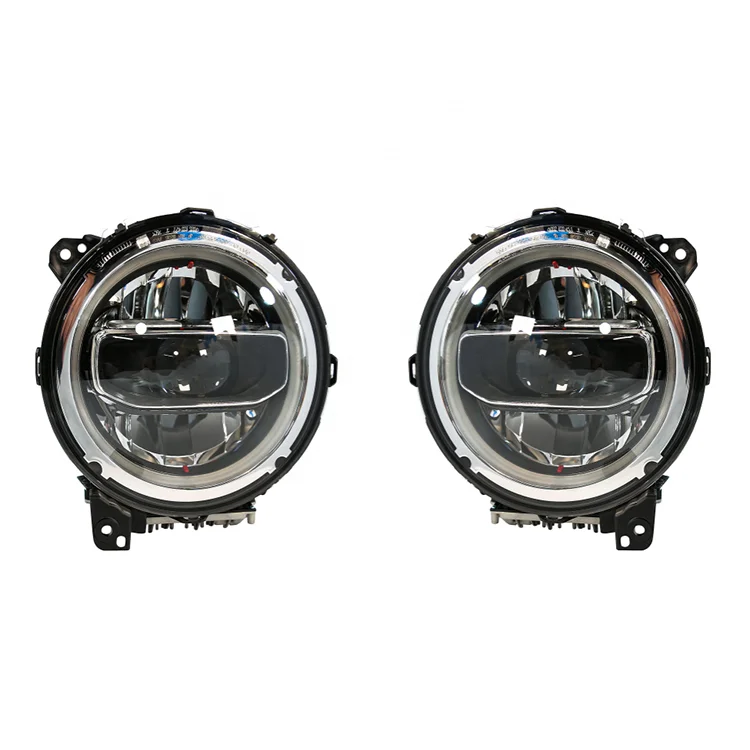 9'' High&Low Beam Headlight with Halo ring white DRL amber turn signal lights for Jeep Wrangler JL 2018+
9'' High&Low Beam Headlight with Halo ring white DRL amber turn signal lights for Jeep Wrangler JL 2018+