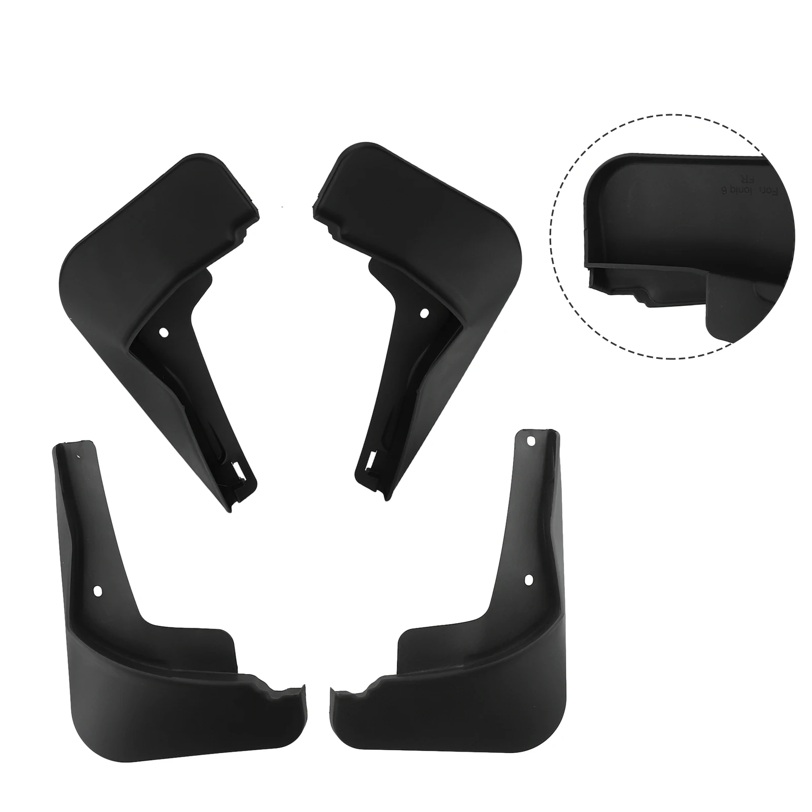 4Pcs Black Splash Guards Mud Flaps Guards For Hyundai Ioniq 6 2022+ Rear And Front Car Tire Fender Exterior Parts
4Pcs Black Splash Guards Mud Flaps Guards For Hyundai Ioniq 6 2022+ Rear And Front Car Tire Fender Exterior Parts