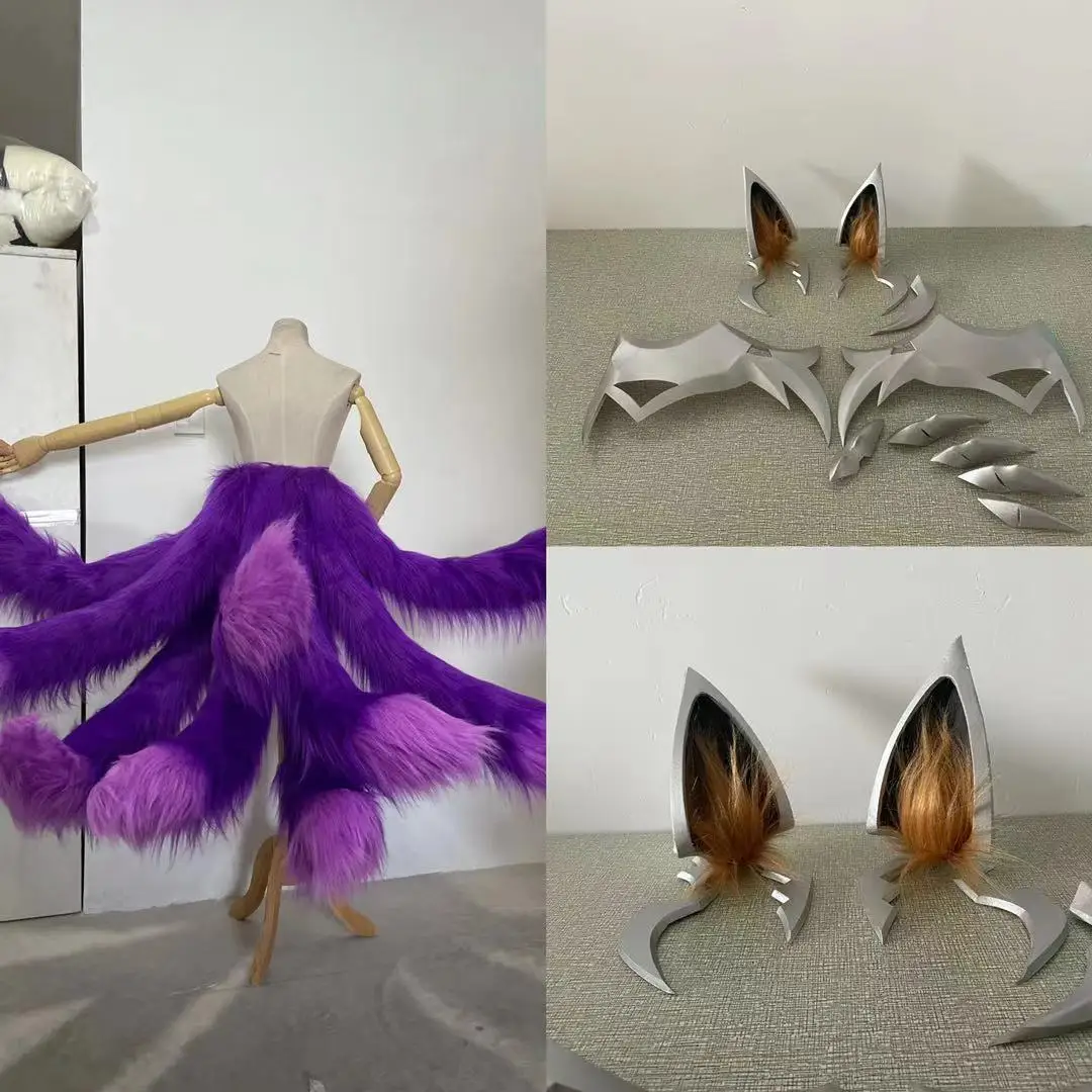Irelia H LOL Witch Ahri CosplayTail tail ears waist armor Cosplay props ahri's tail
Irelia H LOL Witch Ahri CosplayTail tail ears waist armor Cosplay props ahri's tail