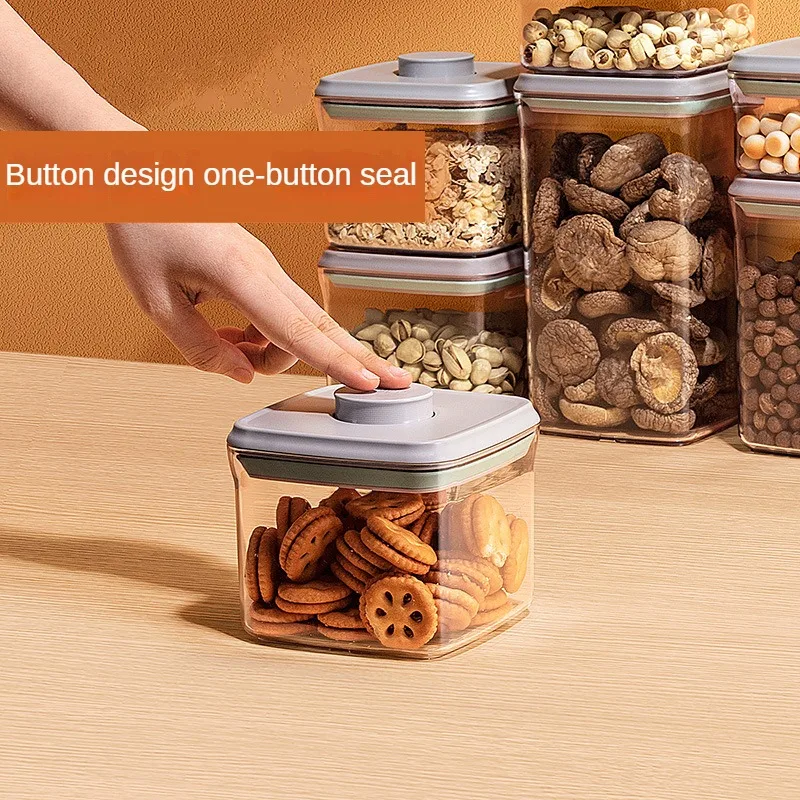 Household press sealed storage tank Flour snacks, grains and miscellaneous grains storage box Food grade sealed storage tank
Household press sealed storage tank Flour snacks, grains and miscellaneous grains storage box Food grade sealed storage tank