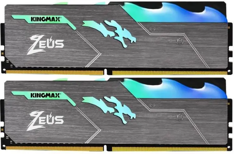 DDR4 memory module 16GB (2*8GB) kingmax km-ld4-3200-16grd Zeus Dragon RGB 3200MHz cl16 1.35V xmp2.0 aurasync | Компьютеры и офис