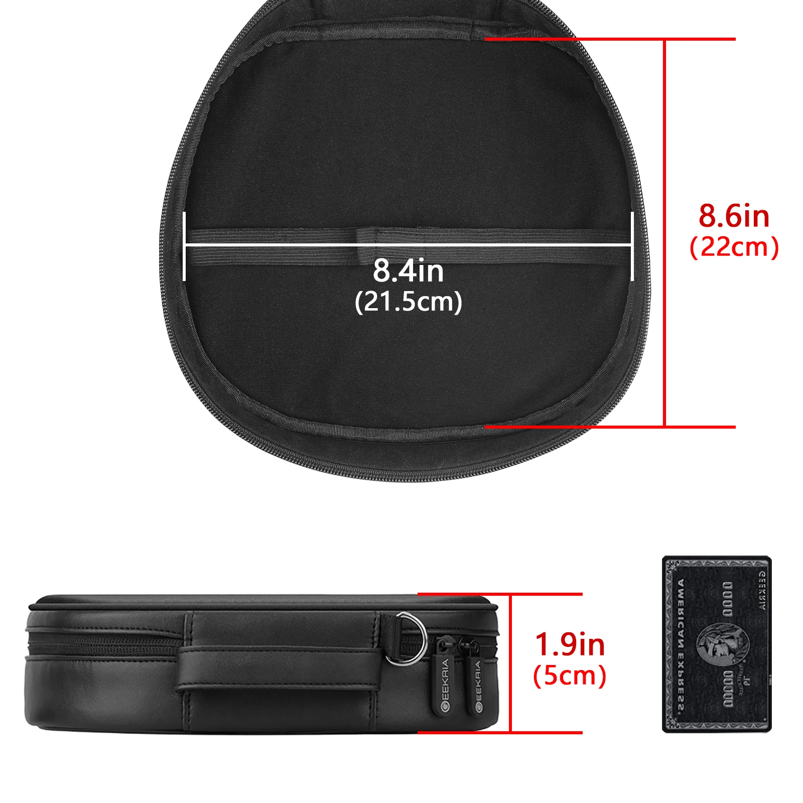 Headphones Pouch Compatible with AirPods Max Case, Soft Shell Replacement Protective Travel Carrying Bag Headphones Pouch Compatible with AirPods Max Case, Soft Shell Replacement Protective Travel Carrying Bag