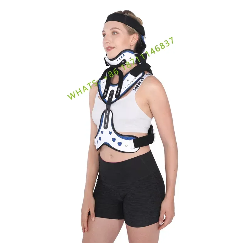 Cervical Neck Traction, Adjustable Neck Chest Orthosis, Ergonomic Breathable Comfortable for Thoracic Adult Average Size
Cervical Neck Traction, Adjustable Neck Chest Orthosis, Ergonomic Breathable Comfortable for Thoracic Adult Average Size