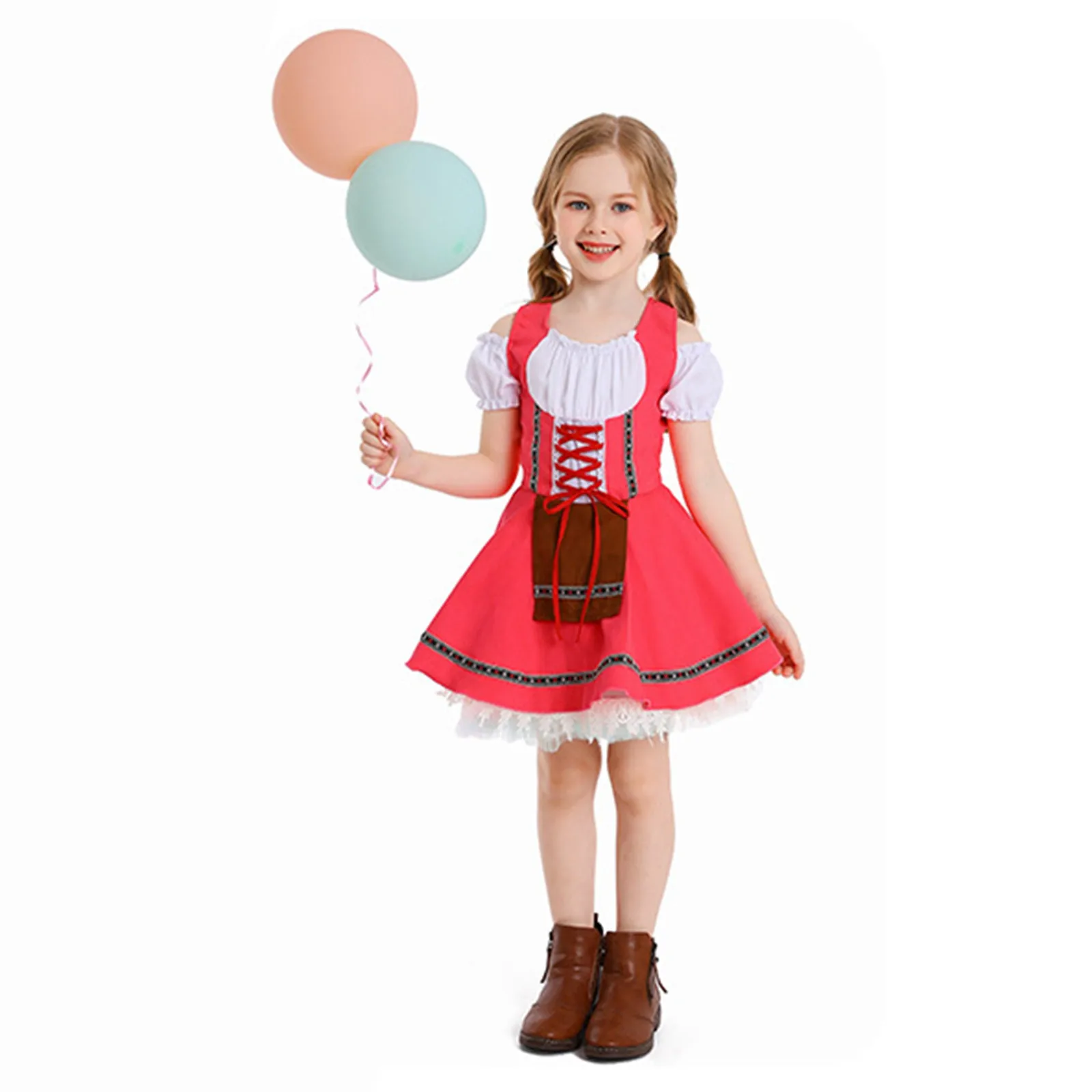 2024 Oktoberfest Maid Cosplay Costume for Kids Carnival Halloween Strapless Splicing Dress Beer Girl Costume Dresses 1pc
2024 Oktoberfest Maid Cosplay Costume for Kids Carnival Halloween Strapless Splicing Dress Beer Girl Costume Dresses 1pc