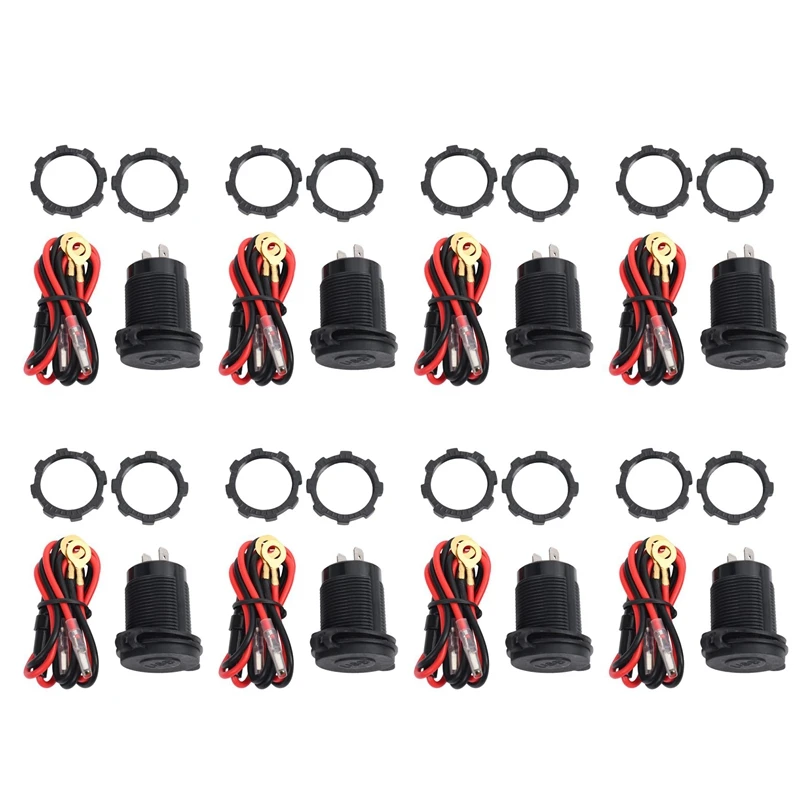 8X Quick Charge 3.0 Dual USB Car Charger 12V 36W USB Fast Charger With Switch For Boat Motorcycle Truck Golf Cart Green
8X Quick Charge 3.0 Dual USB Car Charger 12V 36W USB Fast Charger With Switch For Boat Motorcycle Truck Golf Cart Green