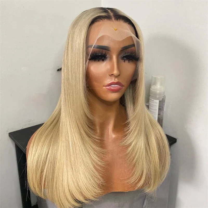 Ombre Blonde Straight Human Hair Transparent HD Lace 4x4 Silk Base Full Lace Wig For Women Glueless Pre Plucked With Baby Hair
Ombre Blonde Straight Human Hair Transparent HD Lace 4x4 Silk Base Full Lace Wig For Women Glueless Pre Plucked With Baby Hair