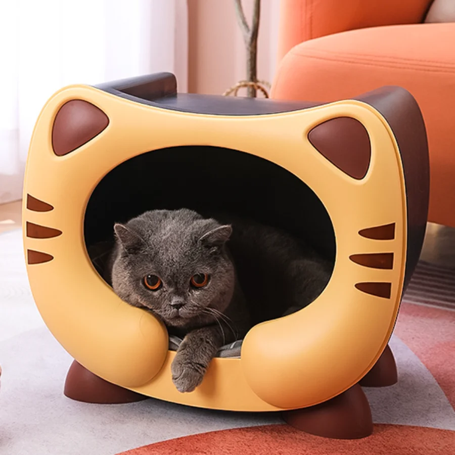 House Waterproof Cat Nest Breathable Cozy Light Weight Cute Indoor Small Cats Beds Deep Sleep Washable Cama Gato Pets Supplies
House Waterproof Cat Nest Breathable Cozy Light Weight Cute Indoor Small Cats Beds Deep Sleep Washable Cama Gato Pets Supplies