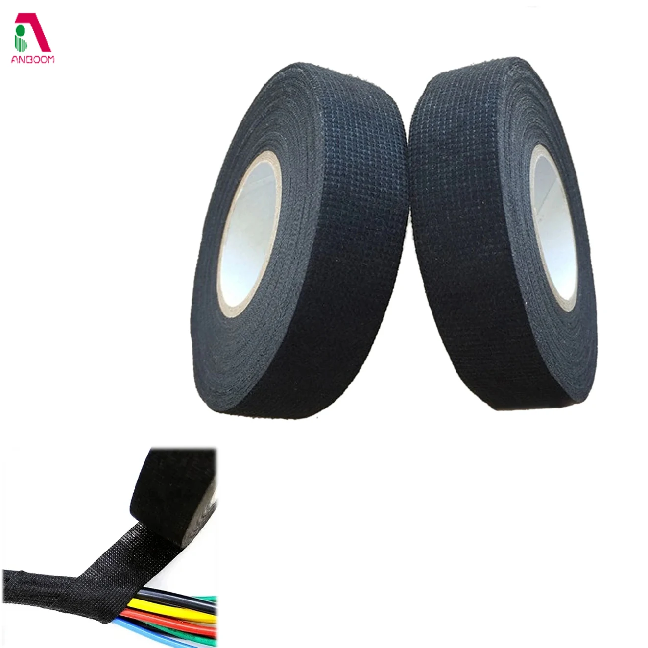 12mm*Heat-resistant Adhesive Cloth Fabric Tape Car Cable Harness Wiring Loom Protector Universal Cable Wiring Auto Accessorie
12mm*Heat-resistant Adhesive Cloth Fabric Tape Car Cable Harness Wiring Loom Protector Universal Cable Wiring Auto Accessorie