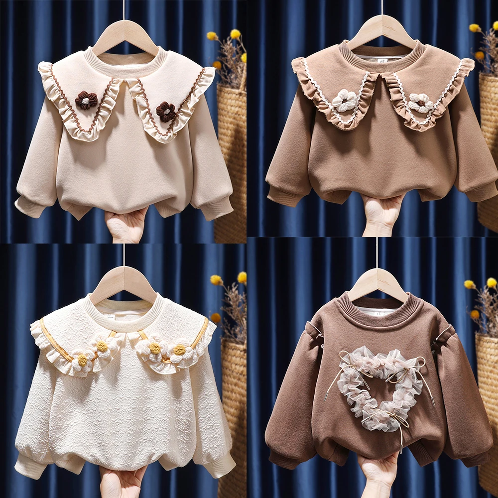 Girls Plush Sweater Autumn Baby Fashionable Baby Round Neck Casual Sweater Princess Winter Warm Sweatshirt Top Kids Jacket 0-6Y
Girls Plush Sweater Autumn Baby Fashionable Baby Round Neck Casual Sweater Princess Winter Warm Sweatshirt Top Kids Jacket 0-6Y