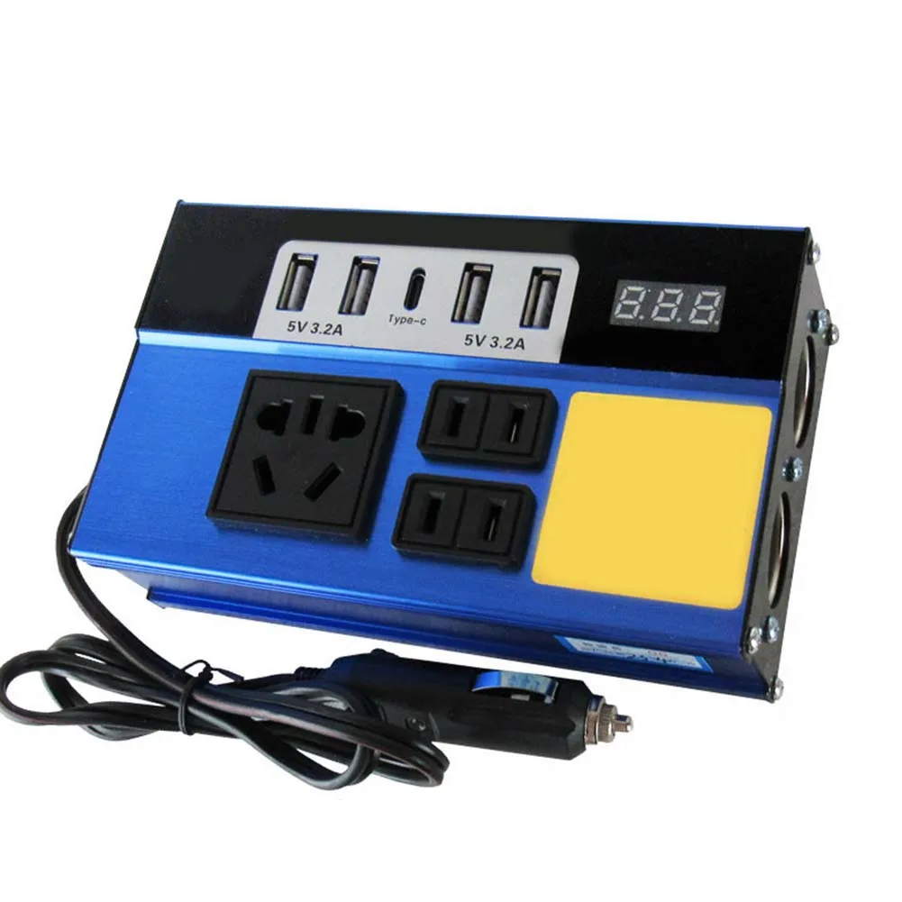 Converter Power Inverter Universal Accessories DC12V 24V To DC110V/220V LED Display Multiple Protections Brand New
Converter Power Inverter Universal Accessories DC12V 24V To DC110V/220V LED Display Multiple Protections Brand New