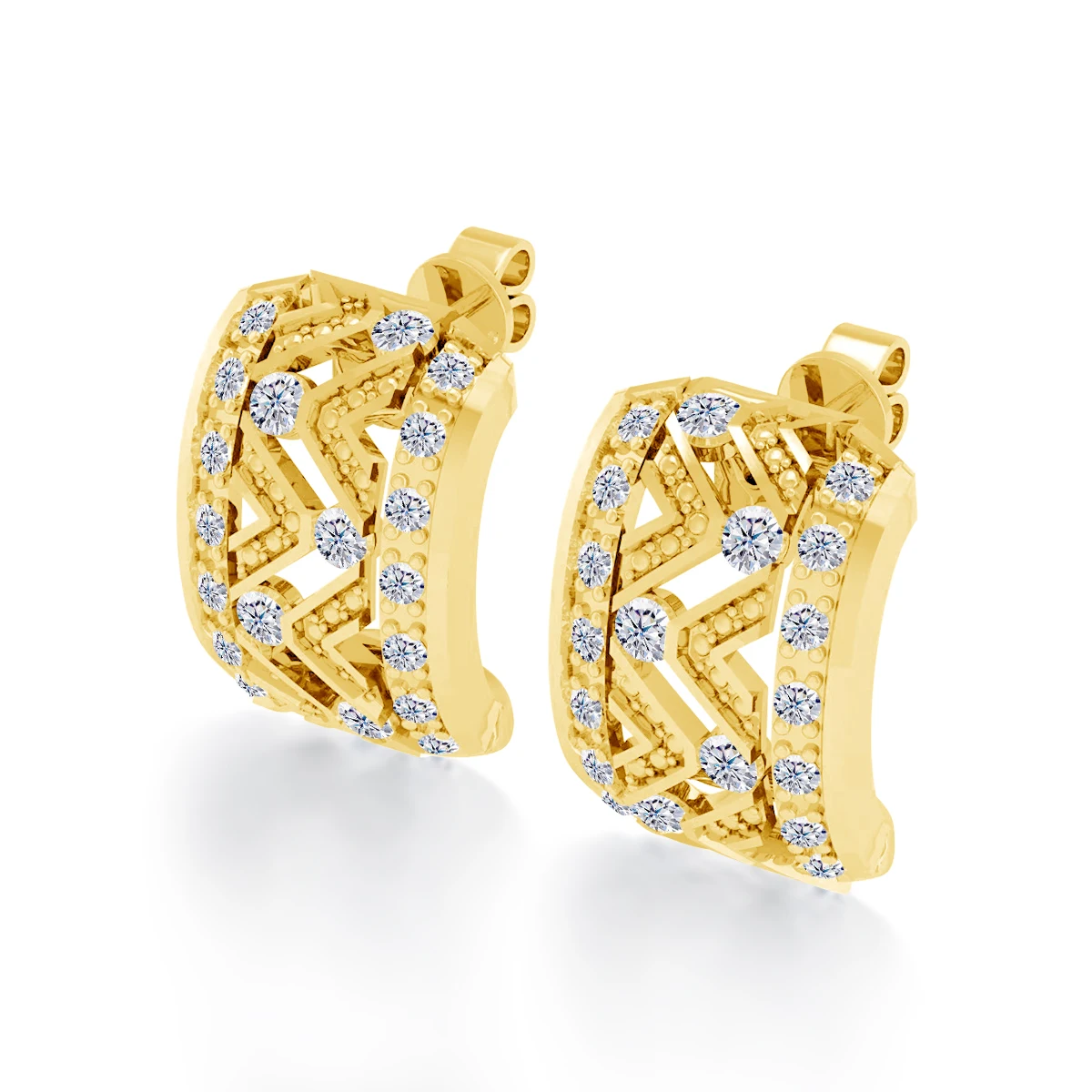 

Szjinao 925 Sterling Silver Earrings for Women Moissanite Diamond Earrings Allergy Prevention Engagement Wedding Fine Jewelry