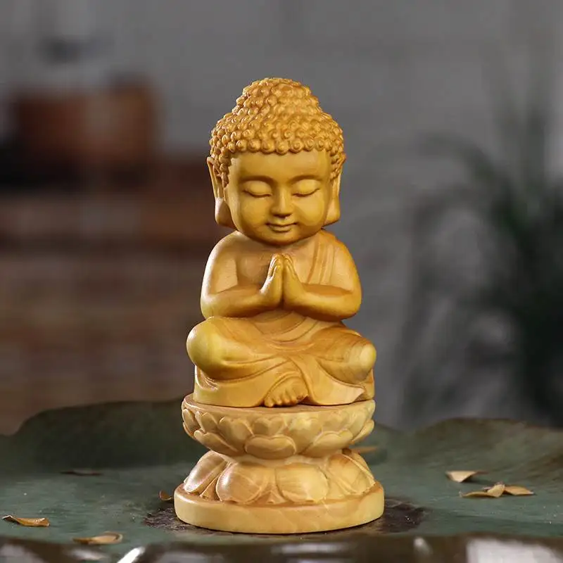 Boxwood carving home crafts figure Buddha Shakyamuni Q version of small tathagata Guanyin tea pet piece statues for decoration
Boxwood carving home crafts figure Buddha Shakyamuni Q version of small tathagata Guanyin tea pet piece statues for decoration
