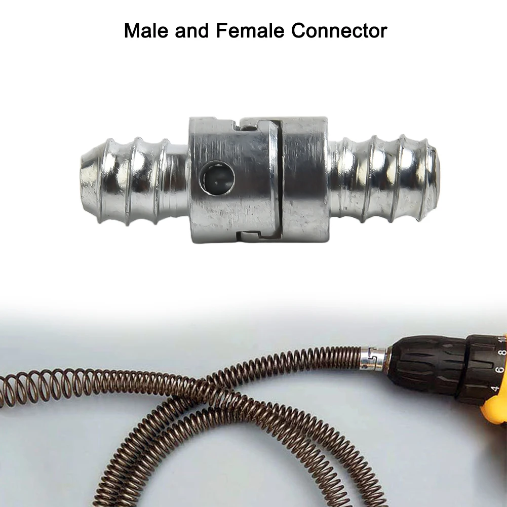 2 Pcs 16mm Male And Female Dredge Cleaning Spring Connector For Electric Drill Power Tool Accessories
2 Pcs 16mm Male And Female Dredge Cleaning Spring Connector For Electric Drill Power Tool Accessories