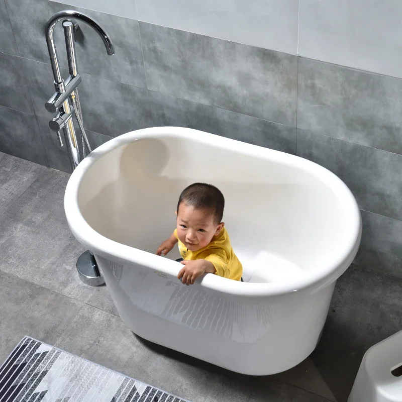 

Ванна без установки для домашних и пожилых людей маленького размера может передвигать независимые Акриловые Мини-ванны для взрослых.