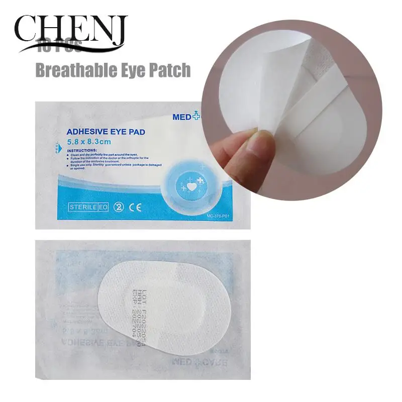 10PCS Sterile Non-Woven Eye Pads Patches Adhesive Bandages Wound Dressings for Adults First Aid Wound Hemostasis
10PCS Sterile Non-Woven Eye Pads Patches Adhesive Bandages Wound Dressings for Adults First Aid Wound Hemostasis