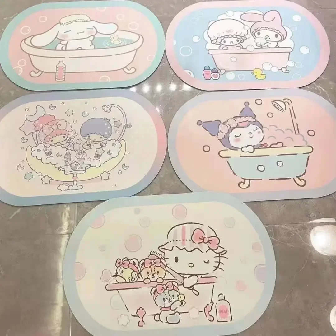 Sanrioed Kawaii Anime Cartoon series HelloKitty My melody High-value cute girl bathroom mat living room floor mat holiday gift
Sanrioed Kawaii Anime Cartoon series HelloKitty My melody High-value cute girl bathroom mat living room floor mat holiday gift