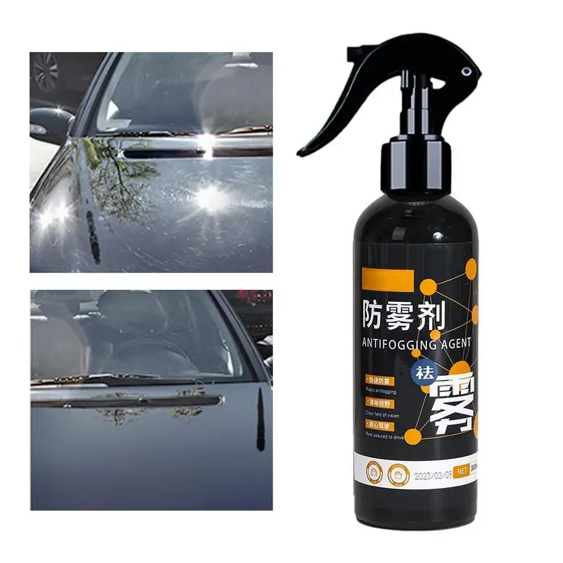 

Anti Fog Spray For Windshield 300ml Car Defogger Spray Long Lasting Windshield Fog Stopper for Windows Glasses Mirrors Goggles