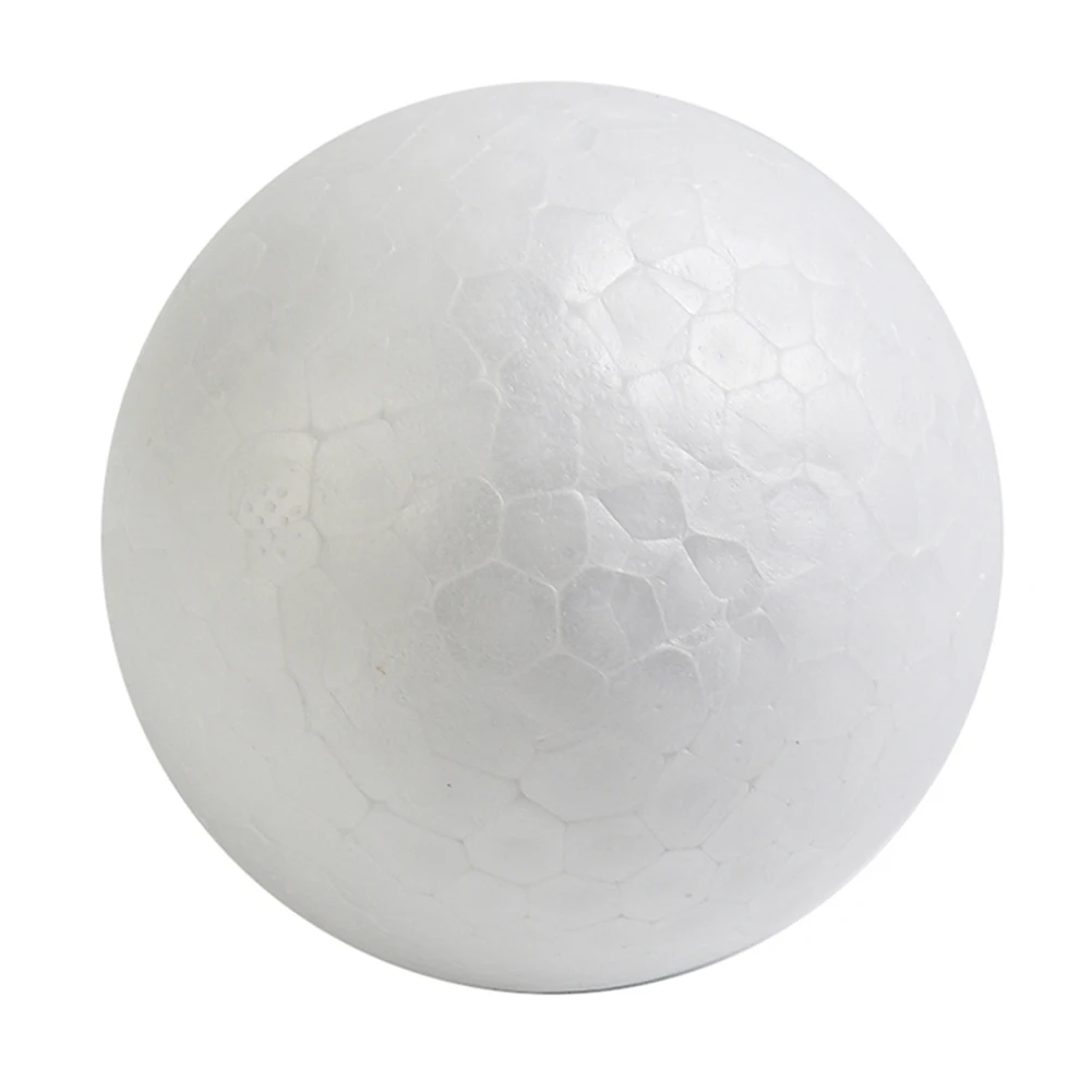 

Blank Round Solid Polystyrene Foam Ball For Wedding Party Decoration Christmas DIY Foam Process Ball Home Decoration Craft