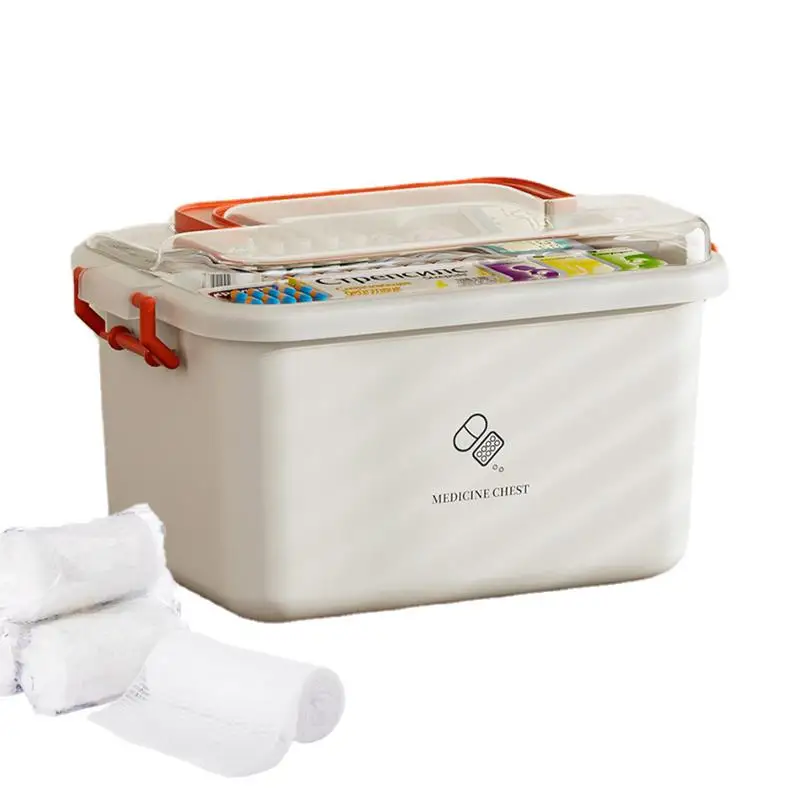 Medicine Organizers And Storage Portable Medication Storage Large Capacity Multi Layer Medicine Box Temperature Resistant
Medicine Organizers And Storage Portable Medication Storage Large Capacity Multi Layer Medicine Box Temperature Resistant