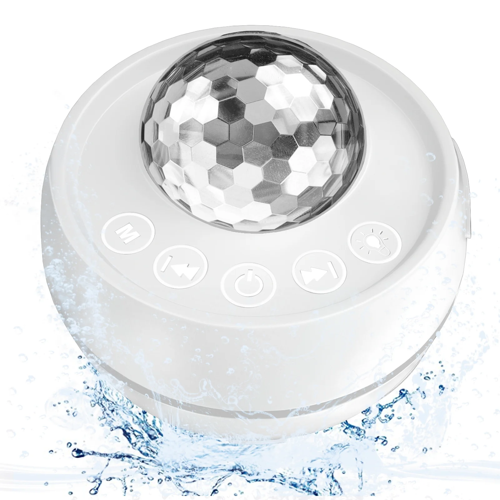 Wireless Bluetooth IP65 Waterproof Magic Sound Party Light HOLDLAMP Built-in Battery with USB Cable for Parties Dances White
Wireless Bluetooth IP65 Waterproof Magic Sound Party Light HOLDLAMP Built-in Battery with USB Cable for Parties Dances White