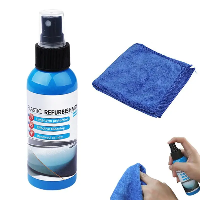 Car Interior Restorer 100ml Car Reconditioning Agent Car Instrument Panel Retreading Agent With Towel Automotive Interior
Car Interior Restorer 100ml Car Reconditioning Agent Car Instrument Panel Retreading Agent With Towel Automotive Interior