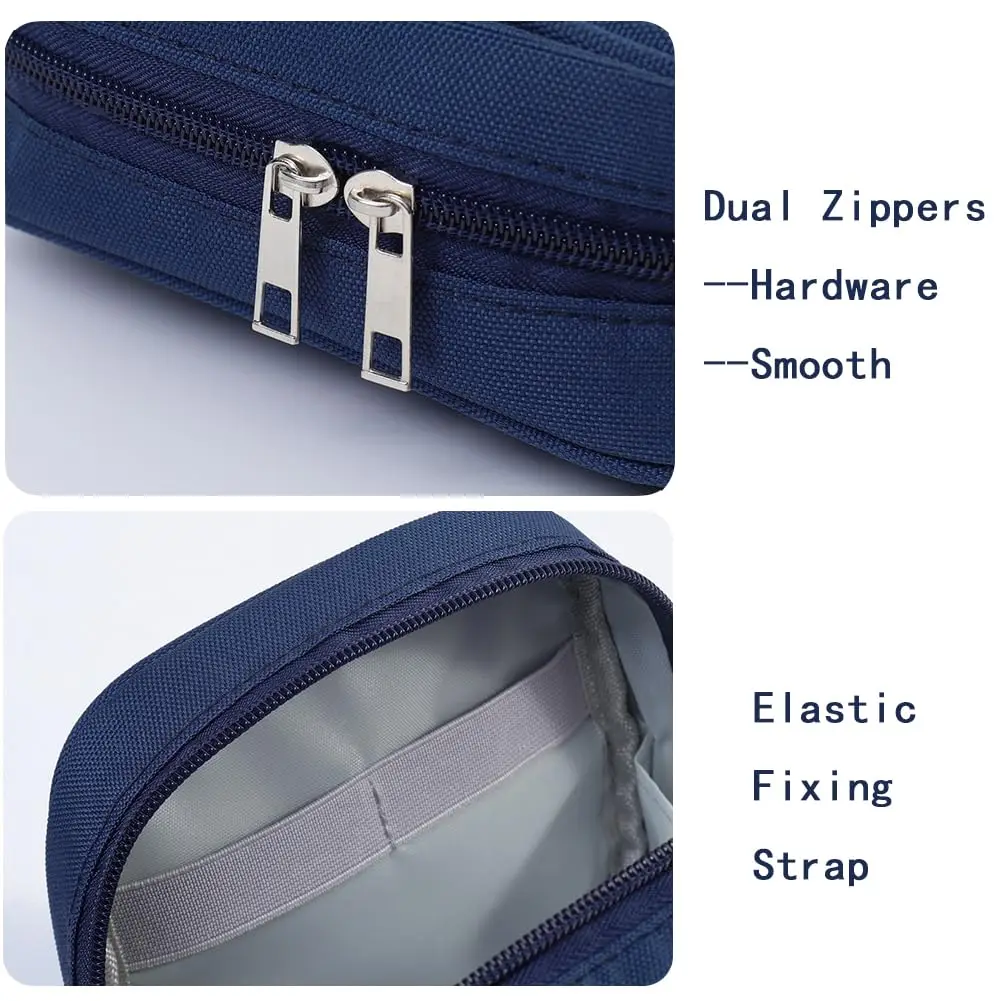 Storage Pouch for Small Electronics and Accessories,Electronic Organizer Case Compatible with MacBook Laptop Charger,Mouse Storage Pouch for Small Electronics and Accessories,Electronic Organizer Case Compatible with MacBook Laptop Charger,Mouse