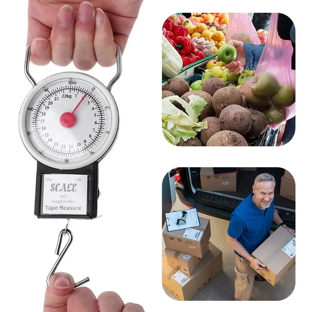 Handheld With Measuring Tape Weight Balance 22kg Fishing Scales Digital Dial Luggage Scale Electronic LCD Scale
Handheld With Measuring Tape Weight Balance 22kg Fishing Scales Digital Dial Luggage Scale Electronic LCD Scale