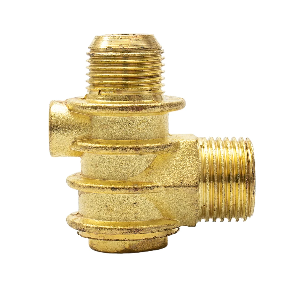 1Pcs 3 Port Check Valve Brass Internal/Male Thread Return Valve/Check Valve Connector Tool For Air Compressor Solenoid Valve
1Pcs 3 Port Check Valve Brass Internal/Male Thread Return Valve/Check Valve Connector Tool For Air Compressor Solenoid Valve
