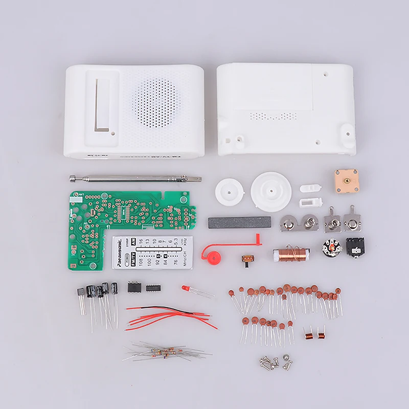 

CF210SP AM/FM Stereo Radio Kit DIY Electronic Assemble Set Kit For Learner DropShip DIY Laboratory Portable FM AM Radio DIY Part