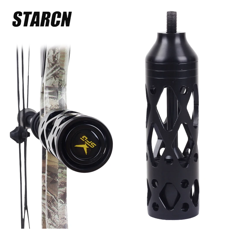 5inch Compound Bow Stabilizer Aluminum Alloy Archery Shooting Hunting Bows Vibrations Dampers Silencers Shock Absorber Tool
5inch Compound Bow Stabilizer Aluminum Alloy Archery Shooting Hunting Bows Vibrations Dampers Silencers Shock Absorber Tool